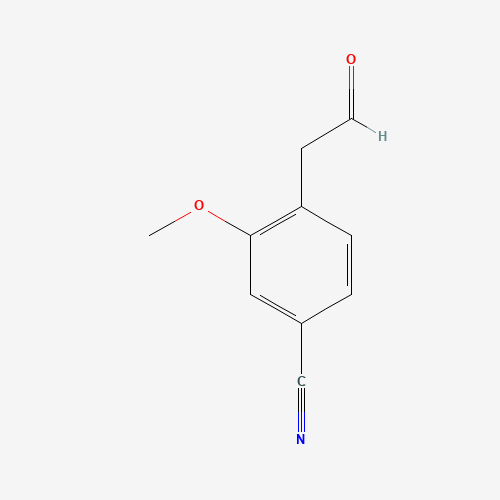 3-methoxy-4-(2-oxoethyl)benzonitrile (CAS: 1374358-58-3) - Related Chemical Product