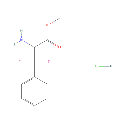 methyl 2-amino-3,3-difluoro-3-phenylpropanoate;hydrochloride (CAS: 75149-43-8) - Related Chemical Product