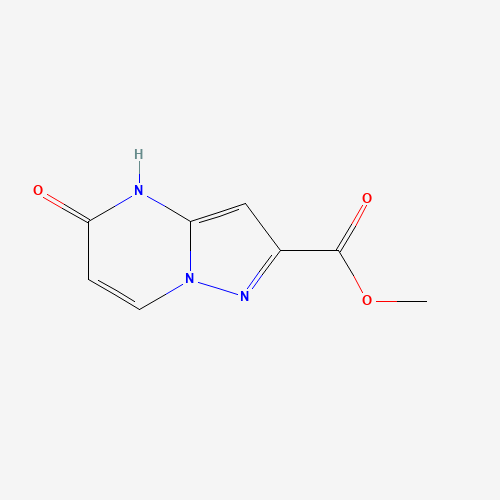 methyl 5-oxo-1H-pyrazolo[1,5-a]pyrimidine-2-carboxylate (CAS: 1228351-47-0) - Chemical Structure and Molecular Formula 