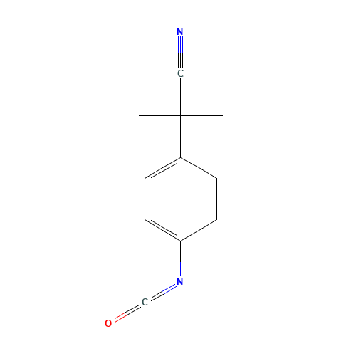 2-(4-isocyanatophenyl)-2-methylpropanenitrile (CAS: 1278596-24-9) - Related Chemical Product
