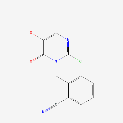 2-[(2-chloro-5-methoxy-6-oxopyrimidin-1-yl)methyl]benzonitrile (CAS: 844843-64-7) - Related Chemical Product