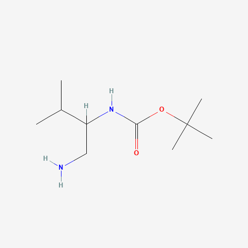 tert-butyl N-(1-amino-3-methylbutan-2-yl)carbamate (CAS: 871235-24-4) - Related Chemical Product