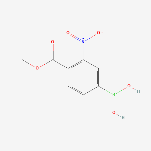 (4-methoxycarbonyl-3-nitrophenyl)boronic acid (CAS: 85107-56-8) - Related Chemical Product