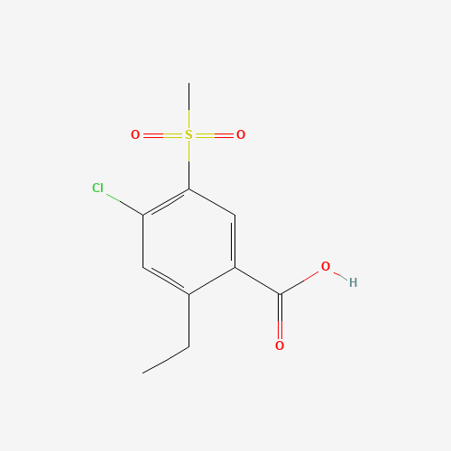 4-chloro-2-ethyl-5-methylsulfonylbenzoic acid (CAS: 175154-60-6) - Related Chemical Product