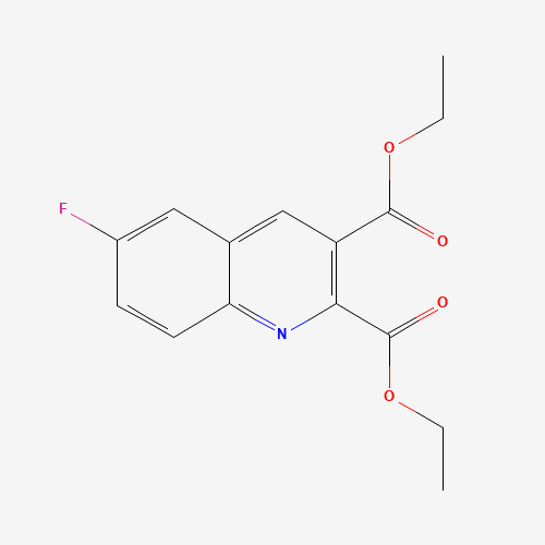 diethyl 6-fluoroquinoline-2,3-dicarboxylate (CAS: 92525-75-2) - Related Chemical Product