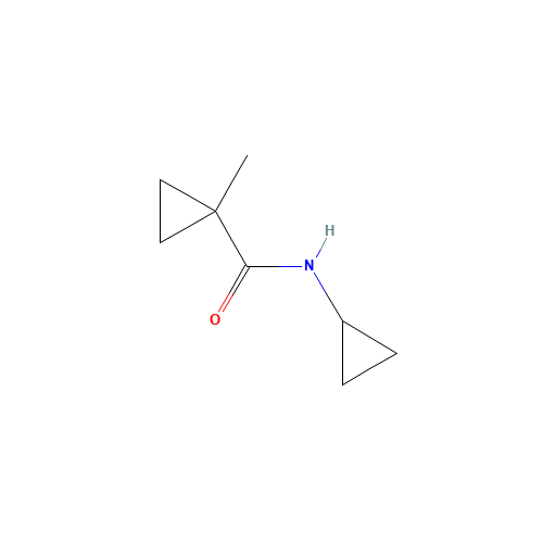 N-cyclopropyl-1-methylcyclopropane-1-carboxamide (CAS: 633317-71-2) - Related Chemical Product