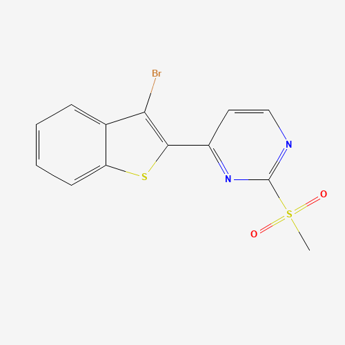 4-(3-bromo-1-benzothiophen-2-yl)-2-methylsulfonylpyrimidine (CAS: 893434-91-8) - Related Chemical Product