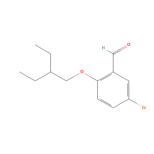 5-bromo-2-(2-ethylbutoxy)benzaldehyde (CAS: 1444177-07-4) - Related Chemical Product