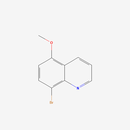 8-bromo-5-methoxyquinoline (CAS: 1312610-18-6) - Chemical Structure and Molecular Formula 
