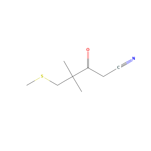 4,4-dimethyl-5-methylsulfanyl-3-oxopentanenitrile (CAS: 876299-32-0) - Related Chemical Product