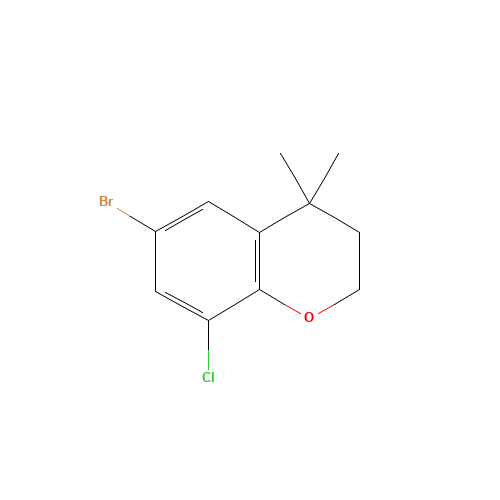 6-bromo-8-chloro-4,4-dimethyl-2,3-dihydrochromene (CAS: 1350761-25-9) - Related Chemical Product