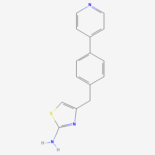 4-[(4-pyridin-4-ylphenyl)methyl]-1,3-thiazol-2-amine (CAS: 861387-14-6) - Related Chemical Product