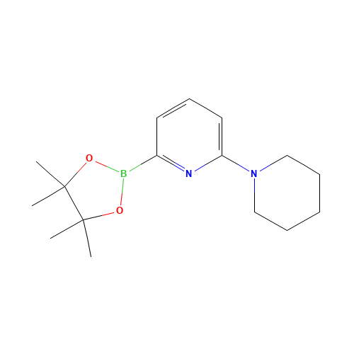 2-piperidin-1-yl-6-(4,4,5,5-tetramethyl-1,3,2-dioxaborolan-2-yl)pyridine (CAS: 1315350-93-6) - Related Chemical Product