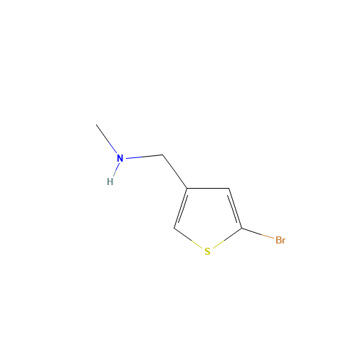 1-(5-bromothiophen-3-yl)-N-methylmethanamine (CAS: 814255-84-0) - Related Chemical Product
