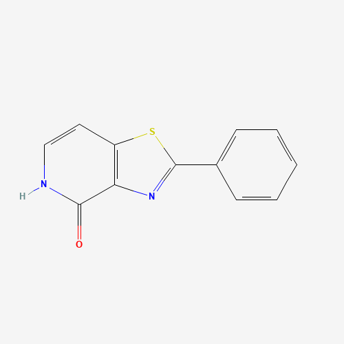 2-phenyl-5H-[1,3]thiazolo[4,5-c]pyridin-4-one (CAS: 690635-63-3) - Related Chemical Product