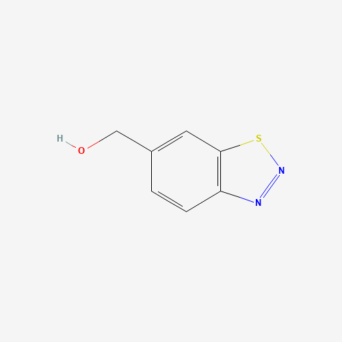 1,2,3-benzothiadiazol-6-ylmethanol (CAS: 864265-86-1) - Chemical Structure and Molecular Formula 