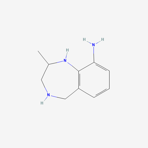 2-methyl-2,3,4,5-tetrahydro-1H-1,4-benzodiazepin-9-amine (CAS: 1026649-65-9) - Related Chemical Product