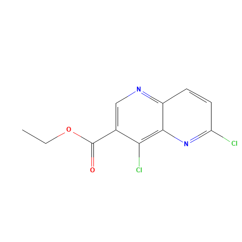 ethyl 4,6-dichloro-1,5-naphthyridine-3-carboxylate (CAS: 127094-57-9) - Related Chemical Product