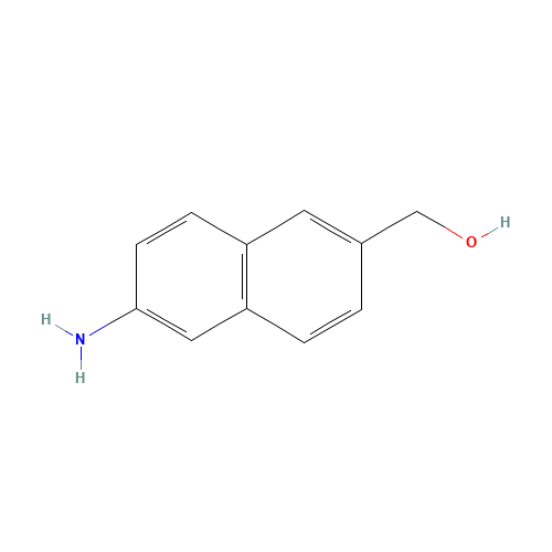 (6-aminonaphthalen-2-yl)methanol (CAS: 393522-70-8) - Chemical Structure and Molecular Formula 