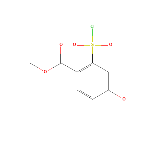 methyl 2-chlorosulfonyl-4-methoxybenzoate (CAS: 108318-75-8) - Related Chemical Product