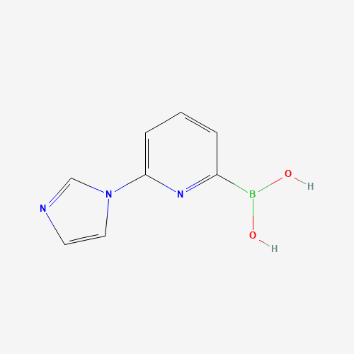 (6-imidazol-1-ylpyridin-2-yl)boronic acid (CAS: 1163707-69-4) - Related Chemical Product