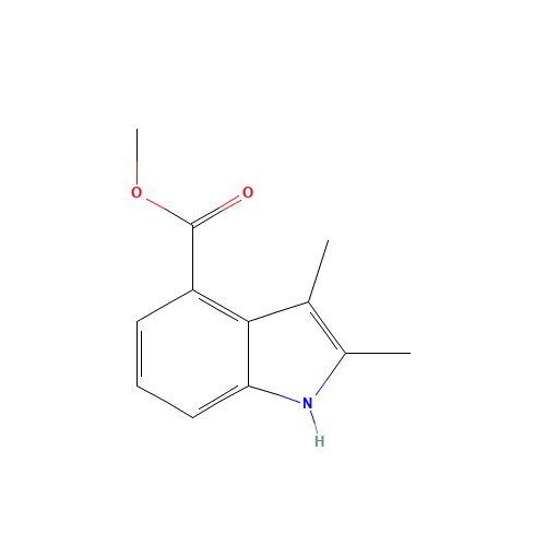 methyl 2,3-dimethyl-1H-indole-4-carboxylate (CAS: 105909-82-8) - Related Chemical Product