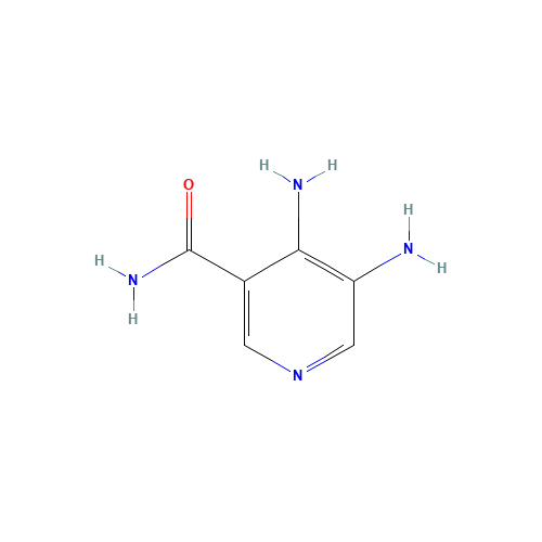 4,5-diaminopyridine-3-carboxamide (CAS: 1428261-70-4) - Chemical Structure and Molecular Formula 