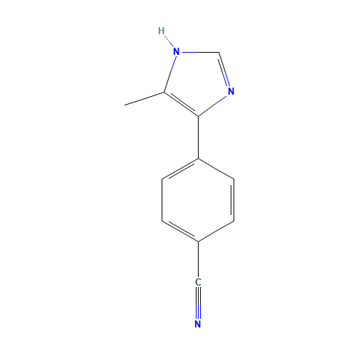 4-(5-methyl-1H-imidazol-4-yl)benzonitrile (CAS: 75815-18-8) - Related Chemical Product