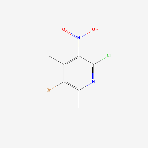 5-bromo-2-chloro-4,6-dimethyl-3-nitropyridine (CAS: 415907-79-8) - Related Chemical Product