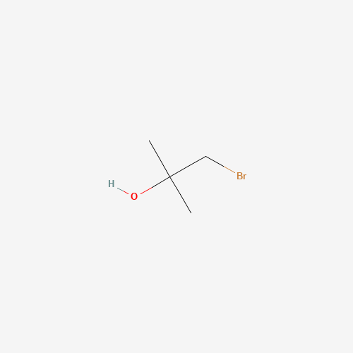 1-bromo-2-methylpropan-2-ol (CAS: 38254-49-8) - Chemical Structure and Molecular Formula 
