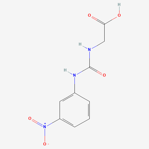 2-[(3-nitrophenyl)carbamoylamino]acetic acid (CAS: 67513-14-8) - Related Chemical Product