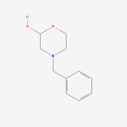 4-benzylmorpholin-2-ol;hydrochloride (CAS: 73933-20-7) - Chemical Structure and Molecular Formula 