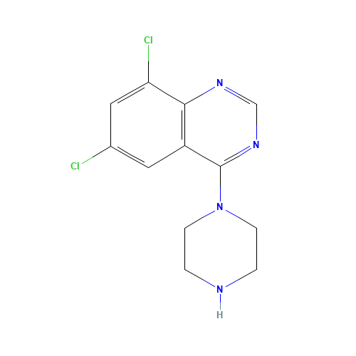 6,8-dichloro-4-piperazin-1-ylquinazoline (CAS: 72700-41-5) - Related Chemical Product