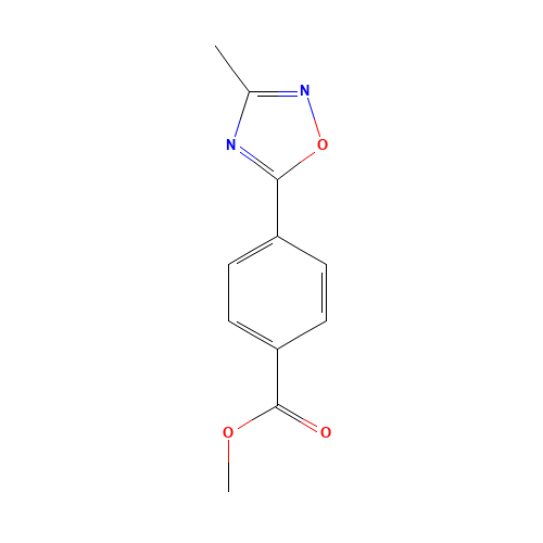 methyl 4-(3-methyl-1,2,4-oxadiazol-5-yl)benzoate (CAS: 209912-44-7) - Related Chemical Product