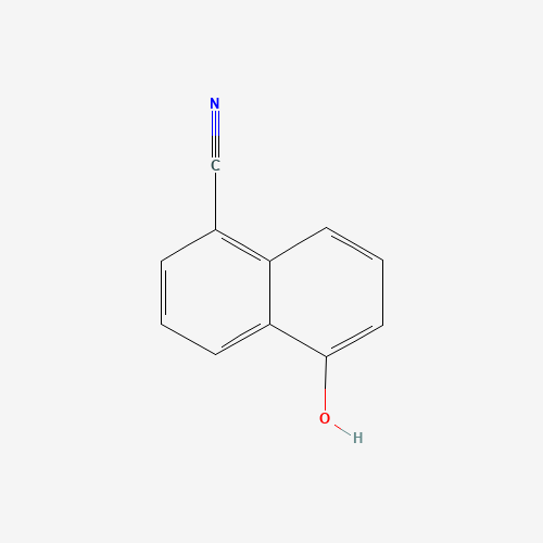 5-hydroxynaphthalene-1-carbonitrile (CAS: 20816-78-8) - Chemical Structure and Molecular Formula 