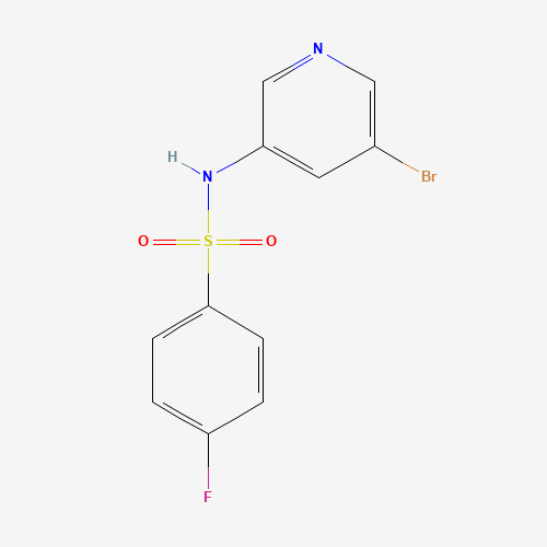 N-(5-bromopyridin-3-yl)-4-fluorobenzenesulfonamide (CAS: 1112982-92-9) - Related Chemical Product