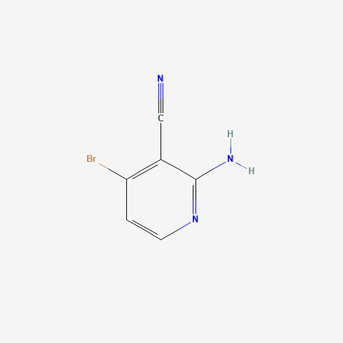 2-amino-4-bromopyridine-3-carbonitrile (CAS: 1152617-15-6) - Chemical Structure and Molecular Formula 