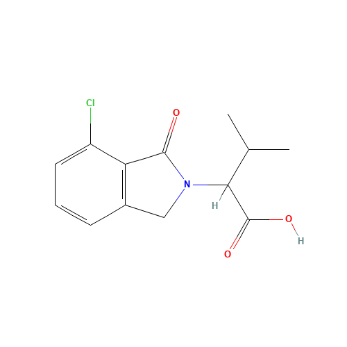 2-(4-chloro-3-oxo-1H-isoindol-2-yl)-3-methylbutanoic acid (CAS: 1448189-59-0) - Related Chemical Product