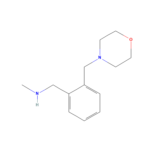 N-methyl-1-[2-(morpholin-4-ylmethyl)phenyl]methanamine (CAS: 871825-58-0) - Related Chemical Product