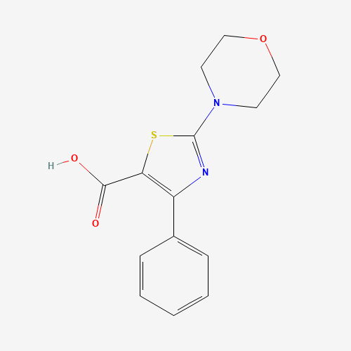 2-morpholin-4-yl-4-phenyl-1,3-thiazole-5-carboxylic acid (CAS: 188679-21-2) - Related Chemical Product