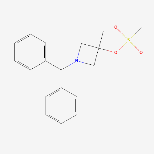 (1-benzhydryl-3-methylazetidin-3-yl) methanesulfonate (CAS: 133891-87-9) - Related Chemical Product