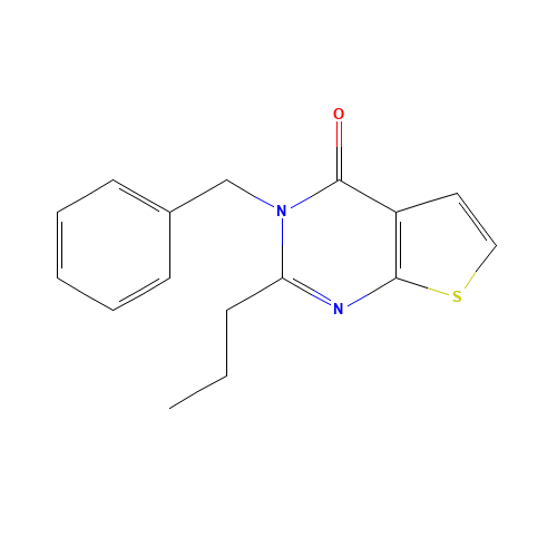 3-benzyl-2-propylthieno[2,3-d]pyrimidin-4-one (CAS: 545379-54-2) - Related Chemical Product
