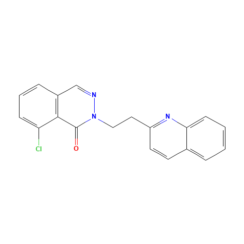 8-chloro-2-(2-quinolin-2-ylethyl)phthalazin-1-one (CAS: 1433204-04-6) - Related Chemical Product