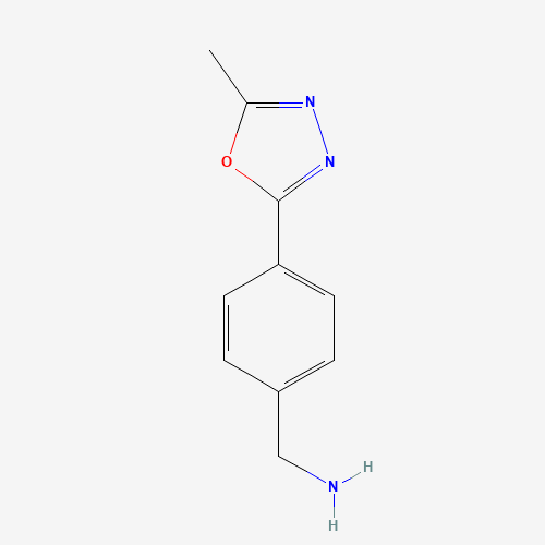 [4-(5-methyl-1,3,4-oxadiazol-2-yl)phenyl]methanamine (CAS: 946409-19-4) - Related Chemical Product