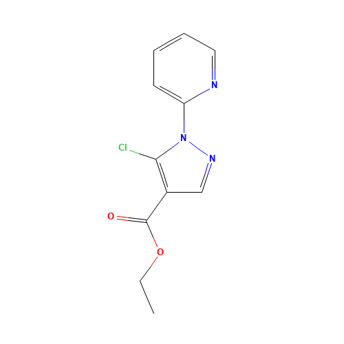 ethyl 5-chloro-1-pyridin-2-ylpyrazole-4-carboxylate (CAS: 98475-61-7) - Related Chemical Product