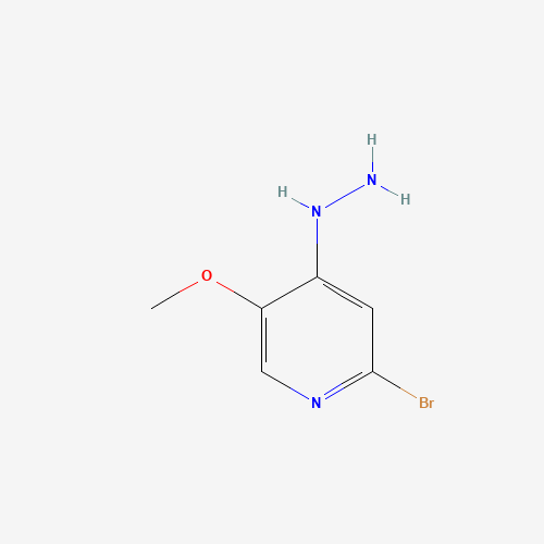 (2-bromo-5-methoxypyridin-4-yl)hydrazine (CAS: 1441740-97-1) - Related Chemical Product
