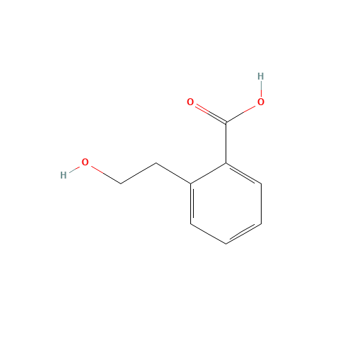 2-(2-hydroxyethyl)benzoic acid (CAS: 42247-75-6) - Chemical Structure and Molecular Formula 