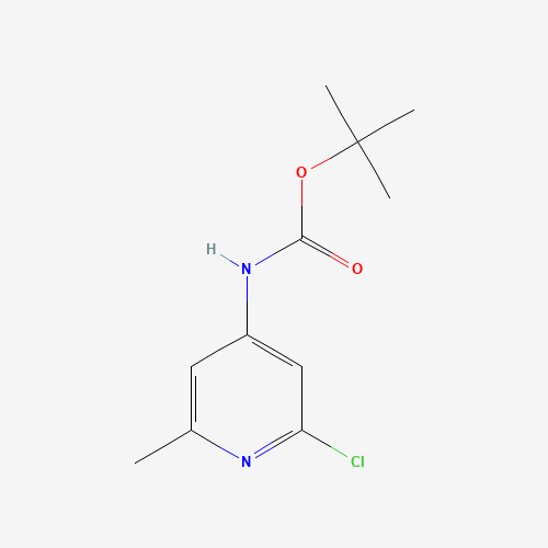 tert-butyl N-(2-chloro-6-methylpyridin-4-yl)carbamate (CAS: 1266335-92-5) - Related Chemical Product