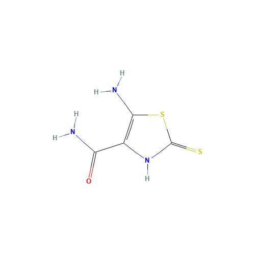 5-amino-2-sulfanylidene-3H-1,3-thiazole-4-carboxamide (CAS: 52868-63-0) - Related Chemical Product