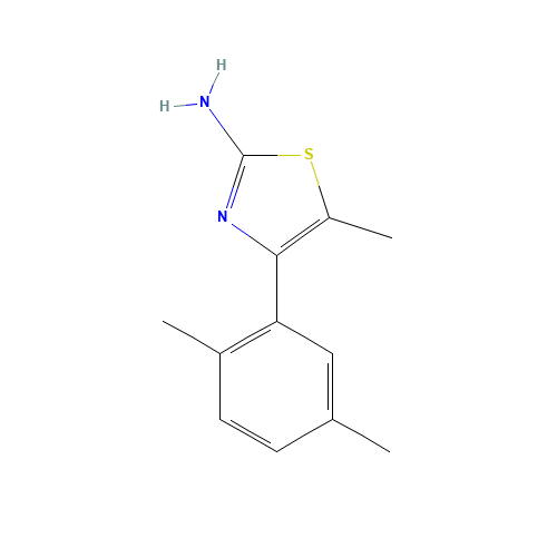 4-(2,5-dimethylphenyl)-5-methyl-1,3-thiazol-2-amine (CAS: 438220-19-0) - Related Chemical Product
